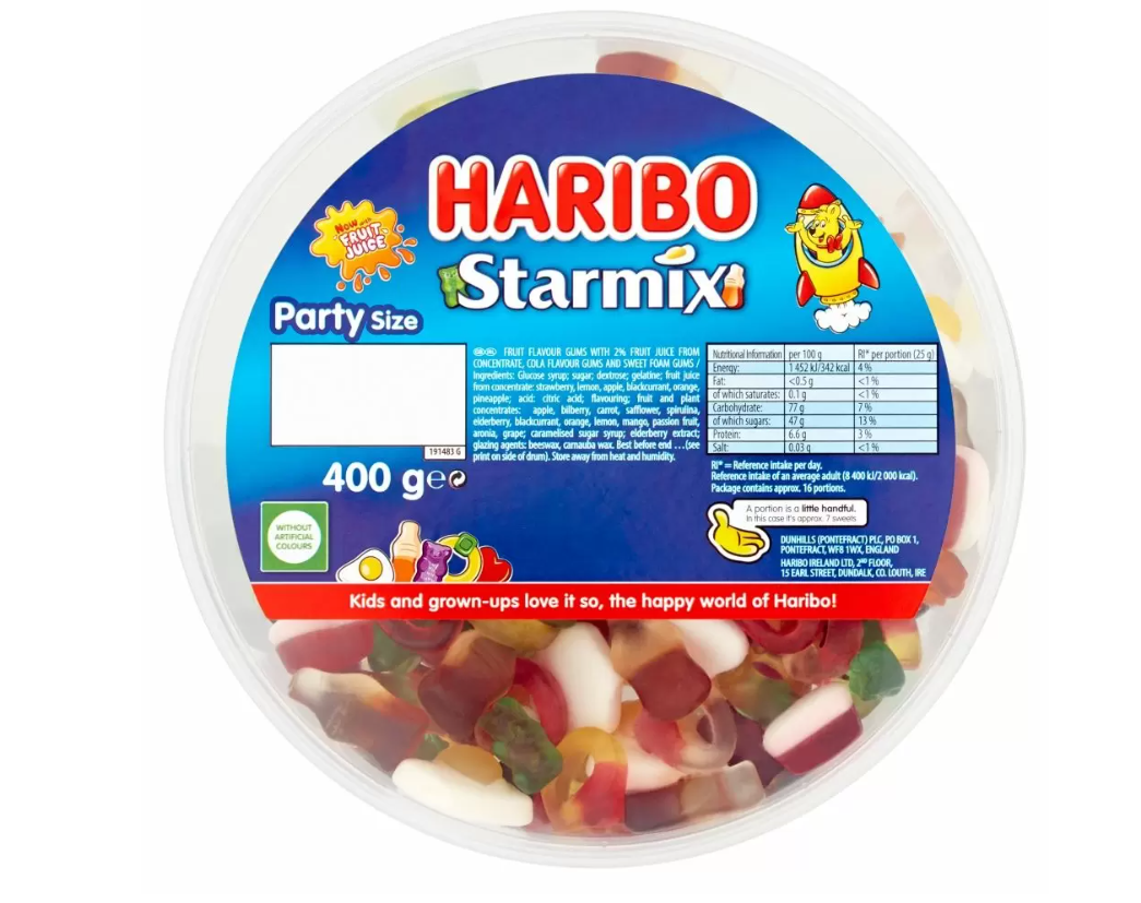 Haribo Sweet Tubs