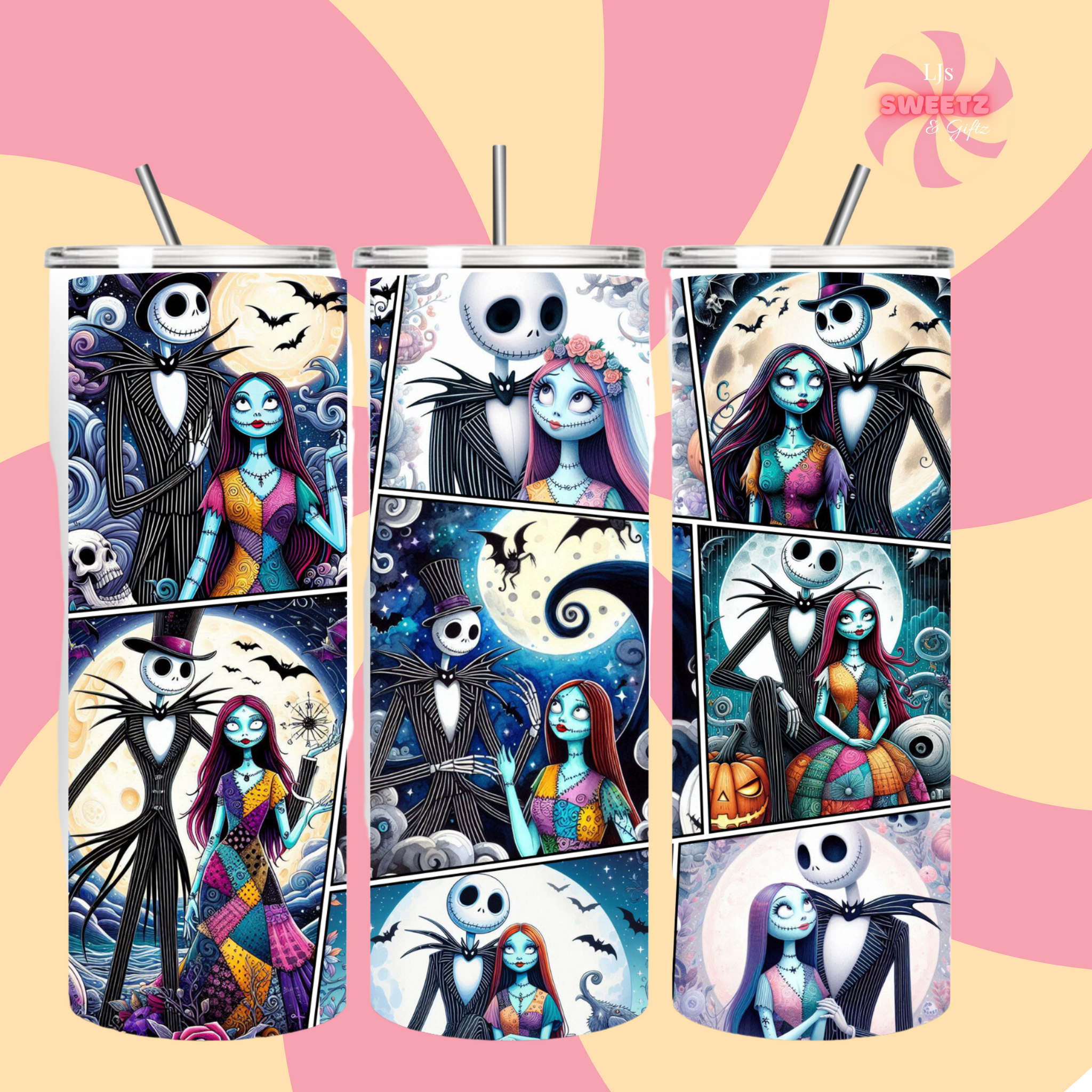 Nightmare before Christmas Tumbler