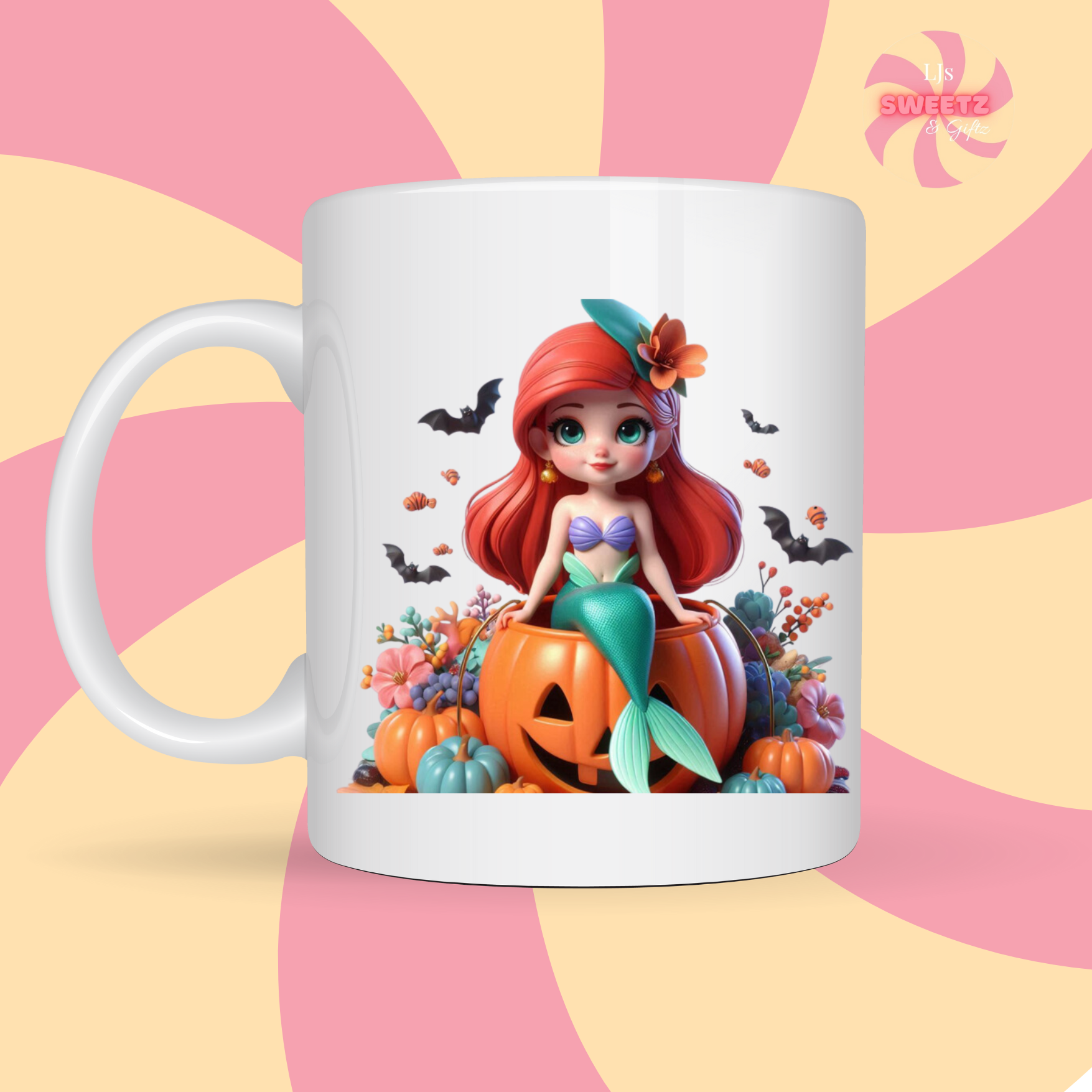 Halloween Ariel  Mug