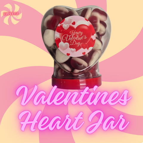 Valentine's Heart Sweet Jar