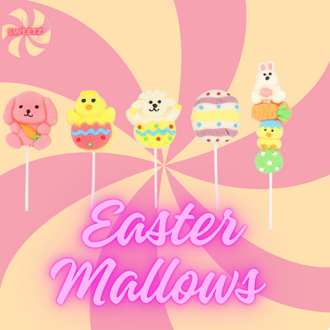 Easter Marshmallow Lollipop