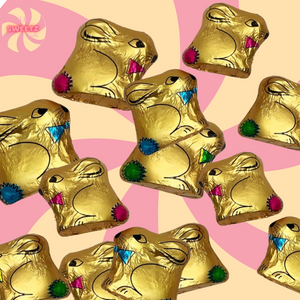 Gold Milk Chocolate Creme Filled Bunnies 250g